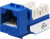 Cat6 jack sdj series blue 25 pack C403-TDWAV-6EKSJBL-25PK