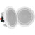 Pyle Home PDICBT852RD Bluetooth Ceiling/Wall Speakers (8 Inch, 250 Watts) R810-PYRPDICBT852RD