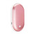Color: 2 PACK / ROSE PINK - Warm And Cozy Portable Hand Warmer And Power Bank K290-47617797980433