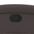 Recliner Chair Dark Brown Real Leather A949-371790