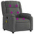 Massage Recliner Chair Dark Grey Fabric A949-3205753