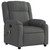 Massage Recliner Chair Dark Grey Fabric A949-3205753