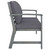 4 Piece Patio Lounge Set with Cushions Solid Acacia Wood A949-311825