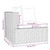 11 Piece Patio Lounge Set with Cushions Brown Poly Rattan A949-3102523