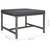 9 Piece Patio Lounge Set with Cushions Poly Rattan Gray A949-3059765