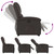 Electric Stand up Recliner Chair Dark Brown Real Leather A949-3205945