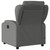 Massage Recliner Chair Dark Grey Fabric A949-3205569