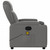Massage Recliner Chair Dark Grey Fabric A949-3205569