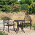 3 Piece Bistro Set Cast Aluminum Bronze A949-3070571