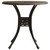 3 Piece Bistro Set Cast Aluminum Bronze A949-3070571