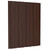 Roof Panel 12 pcs Brown 23.62 x 17.72 in Galvanised steel A949-42047105