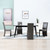 Dining Chairs 4 pcs Gray Faux Leather A949-249199