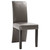 Dining Chairs 4 pcs Gray Faux Leather A949-249199