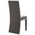 Dining Chairs 4 pcs Gray Faux Leather A949-249199