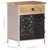 Bedside Cabinet 15.7"x11.8"x19.7" Rough Mango Wood A949-323738