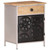 Bedside Cabinet 15.7"x11.8"x19.7" Rough Mango Wood A949-323738