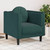 Sofa Chair with Cushion Dark Green Velvet A949-372624