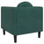 Sofa Chair with Cushion Dark Green Velvet A949-372624