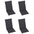 Patio Reclining Chairs 3 pcs with Cushions Solid Acacia Wood A949-3064728