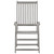 Patio Reclining Chairs 3 pcs with Cushions Solid Acacia Wood A949-3064728