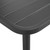Patio Table Dark Gray 31.5"x31.5"x28.3" Steel A949-44258