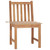 Patio Chairs 2 pcs with Cushions Solid Teak Wood A949-3062919