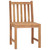 Patio Chairs 2 pcs with Cushions Solid Teak Wood A949-3062919