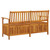 Storage Bench 58.3" Solid Wood Acacia A949-316743