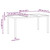 Garden Dining Set 5 pcs Grey Poly Rattan A949-3380886