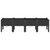 Garden Planter with Legs Black 63"x15.7"x16.5" PP A949-367903
