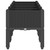 Garden Planter with Legs Black 63"x15.7"x16.5" PP A949-367903