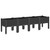 Garden Planter with Legs Black 63"x15.7"x16.5" PP A949-367903