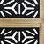Room Divider 6 Panels Brown and Black Solid Wood Paulownia A949-358811