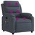 Massage Recliner Chair Dark Gray Velvet A949-373512