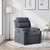 Massage Recliner Chair Dark Gray Velvet A949-373512