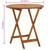 Folding Patio Table 27.6" Solid Acacia Wood A949-313596