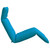 Folding Sun lounger Light Blue 68.9x21.3x3.3" Oxford Fabric A949-4019750