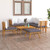 8 Piece Patio Lounge Set with Cushions Solid Acacia Wood A949-3087016