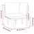 8 Piece Patio Lounge Set with Cushions Solid Acacia Wood A949-3087016