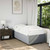 Bed Frame without Mattress Light Gray? Twin XL Fabric A949-3284514