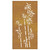 Patio Wall Decoration 41.3"x21.7" Corten Steel Bamboo Design A949-824484