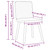 Dining Chairs 4 pcs Light Gray Fabric A949-3315297
