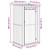 Garden Shed Anthracite 46.7"x38.2"x82.5" Galvanized Steel A949-150901