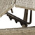 Sun Loungers 2 pcs with Table Gray Poly Rattan A949-4002716