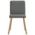 Dining Chairs 6 pcs Dark Gray Fabric A949-3315515