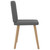 Dining Chairs 6 pcs Dark Gray Fabric A949-3315515