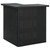 4 Piece Patio Bar Set with Cushions Poly Rattan Black A949-3064923