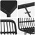 Garden Dining Set 5 pcs Black Powder-Coated Steel A949-3379200