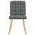 Dining Chairs 6 pcs Dark Gray Fabric A949-3315462