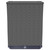 Planters 4 pcs Black 11.8"x11.8"x14.6" Polypropylene A949-364187